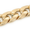 Achetez le bijoux MAILLE CUBAN Graziella - 20mm 70cm - OR 18K chez Dreamgold Paris