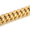 Achetez le bijoux BRACELET MAILLE AMERICAINE - 19,5MM 21CM - OR 18K chez Dreamgold Paris