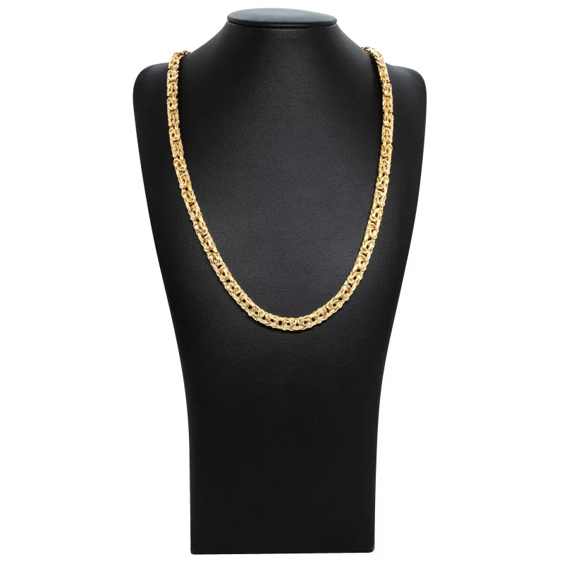 Achetez le bijoux MAILLE Royale - 7mm 50cm - OR 18K chez Dreamgold Paris
