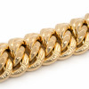 Achetez le bijoux BRACELET MAILLE AMERICAINE - 19,5mm - OR 18K chez Dreamgold Paris