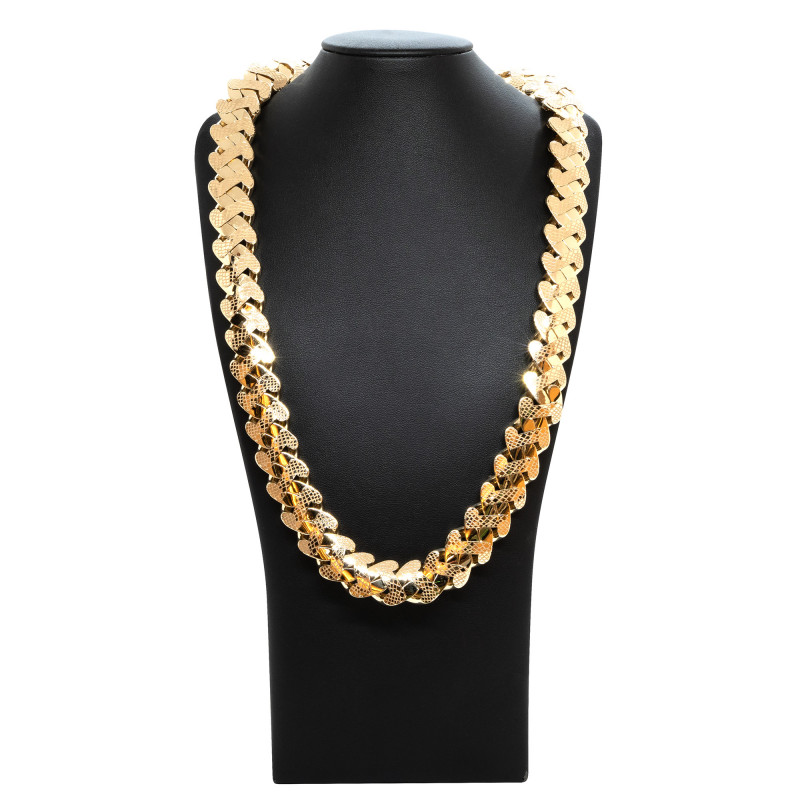 Achetez le bijoux Cuban SNAKE SCALE - 2MM 65CM - OR 18K chez Dreamgold Paris