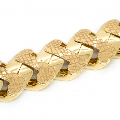 Achetez le bijoux Cuban SNAKE SCALE - 2MM 65CM - OR 18K chez Dreamgold Paris