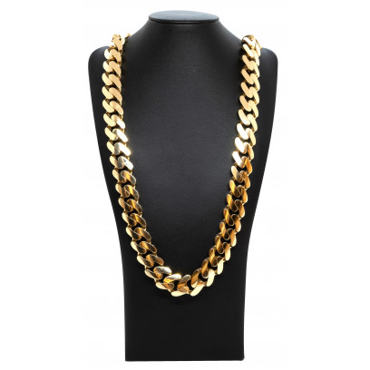 Achetez le bijoux MAILLE Cuban - 20MM 80cm - OR 18K chez Dreamgold Paris