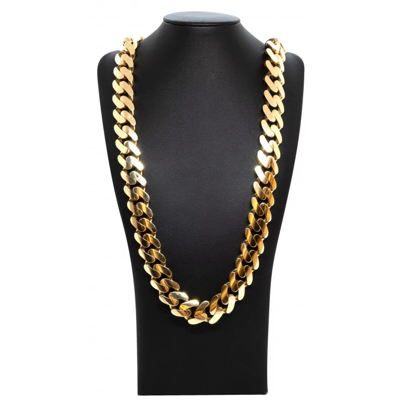 Achetez le bijoux MAILLE Cuban - 20MM 80cm - OR 18K chez Dreamgold Paris