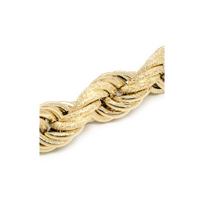 Achetez le bijoux MAILLE TORSADÉE GRAZIELLA - 16MM 70CM - OR 18K chez Dreamgold Paris