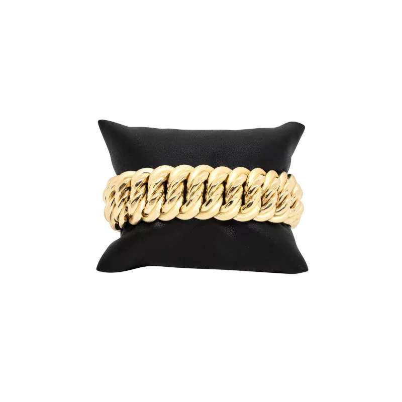 Achetez le bijoux Maille Américaine GRAZIELLA - 20MM 18,5CM - OR 18K chez Dreamgold Paris