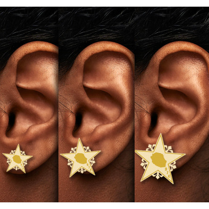 Achetez le bijoux ETOILE REUNION 18K chez Dreamgold Paris