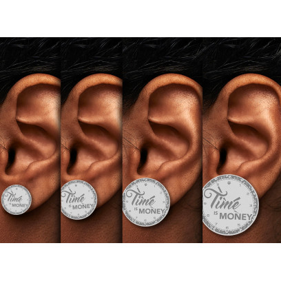 Achetez le bijoux Time Is Money - Argent 925 chez Dreamgold Paris