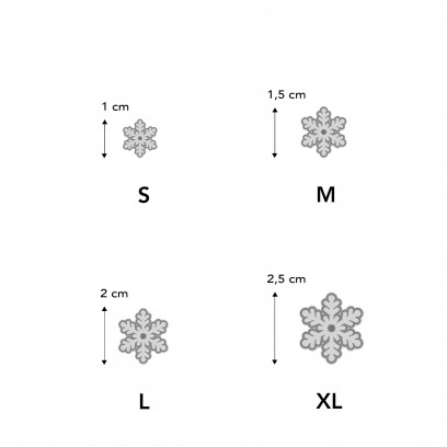 Achetez le bijoux Snowflake - Argent 925 chez Dreamgold Paris