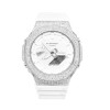 Achetez le bijoux G-SHOCK Custom White - Diamonds chez Dreamgold Paris