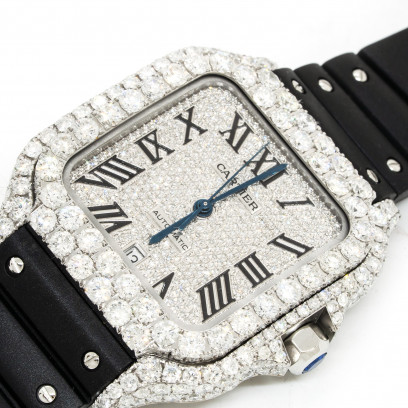 Achetez le bijoux Cartier Santos - Diamonds chez Dreamgold Paris