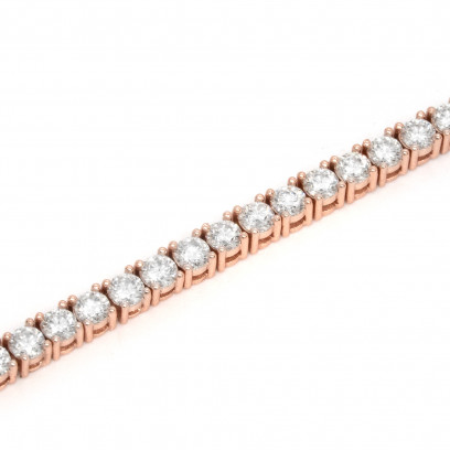 Achetez le bijoux Tennis Chain 3MM - Silver 925 - Moissanite chez Dreamgold Paris
