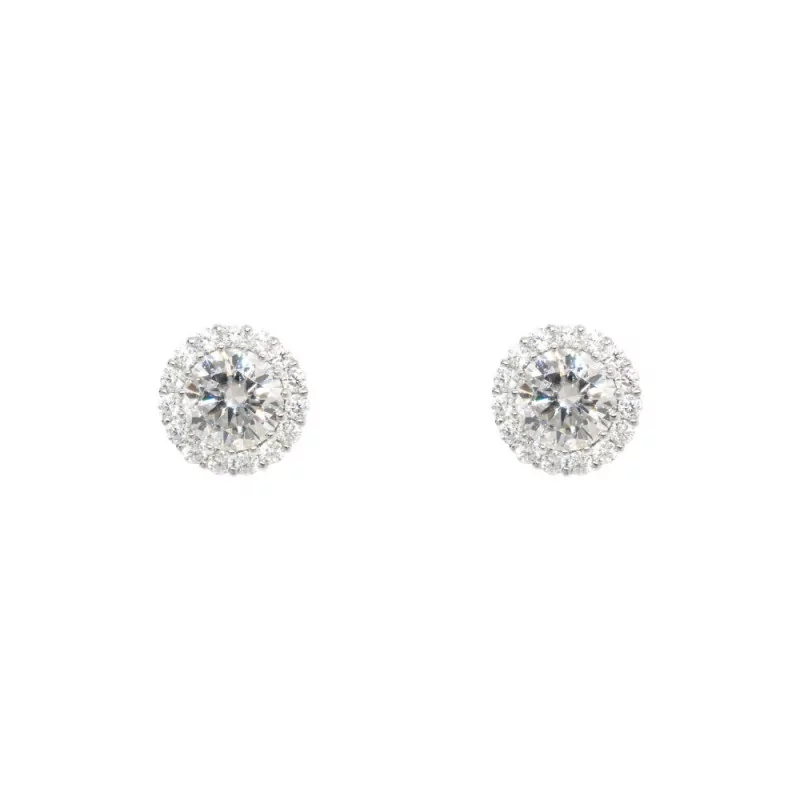 Achetez le bijoux Earring Piece tray n°584 - Silver 925 - Moissanite chez Dreamgold Paris