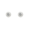 Achetez le bijoux Earring Piece tray n°584 - Silver 925 - Moissanite chez Dreamgold Paris