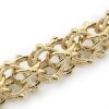 Achetez le bijoux BRACELET MAILLE CYCLONE - 14mm 24cm - OR 18K chez Dreamgold Paris