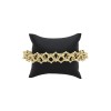 Achetez le bijoux BRACELET MAILLE CYCLONE - 14mm 24cm - OR 18K chez Dreamgold Paris