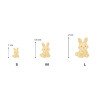 Achetez le bijoux Easter Bunny - OR 18K - Limited Edition chez Dreamgold Paris