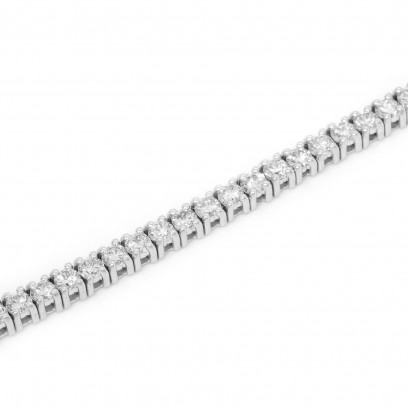Achetez le bijoux BRACELET TENNIS 3.5 MM 17.5 CM - DIAMONDS - Argent925 chez Dreamgold Paris