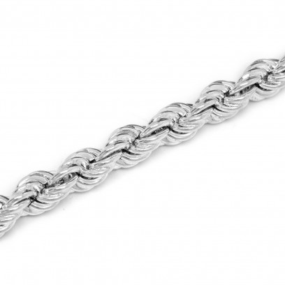 Achetez le bijoux Torsadée 6mm 55cm - Argent 925 chez Dreamgold Paris