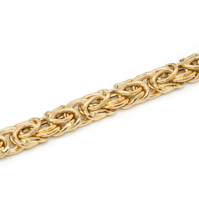 Achetez le bijoux BRACELET MAILLE ROYALE - 6,5 mm - 21,5cm - OR 18K chez Dreamgold Paris