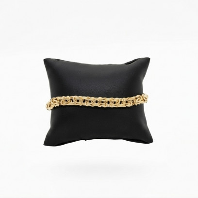 Achetez le bijoux BRACELET MAILLE ROYALE - 6,5 mm - 21,5cm - OR 18K chez Dreamgold Paris