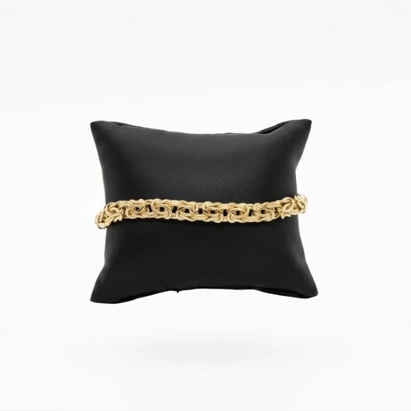 Achetez le bijoux BRACELET MAILLE ROYALE - 6,5 mm - 21,5cm - OR 18K chez Dreamgold Paris