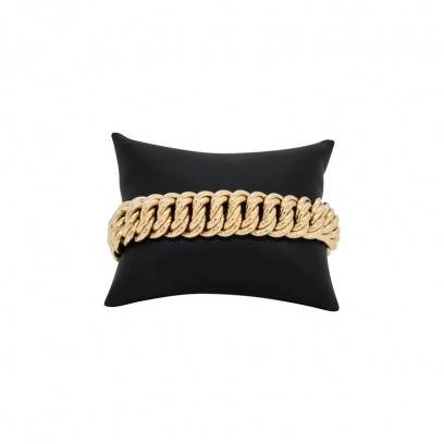 Achetez le bijoux BRACELET MAILLE AMERICAINE LIGHT - 17mm - OR 18K chez Dreamgold Paris