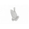 Achetez le bijoux Pray Pendant - Silver 925 - Moissanite chez Dreamgold Paris