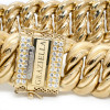 Achetez le bijoux Maille Américaine GRAZIELLA - 20.5MM 20.5CM - OR 18K chez Dreamgold Paris