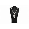 Achetez le bijoux Cross Pendant - Silver 925 - Moissanite chez Dreamgold Paris