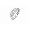 Achetez le bijoux Sky Baguette Ring - Silver 925 - Moissanite chez Dreamgold Paris