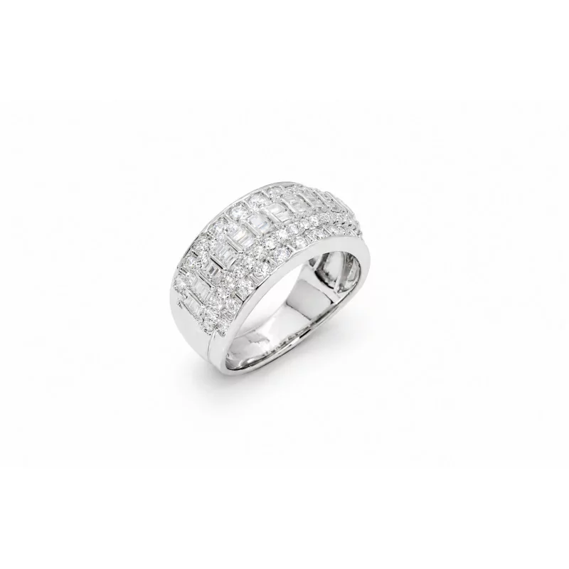 Achetez le bijoux Palace Ring - Silver 925 - Moissanite chez Dreamgold Paris