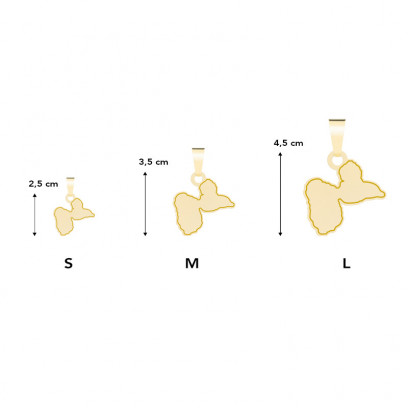 Achetez le bijoux PENDANT GUADELOUPE - OR 18K chez Dreamgold Paris
