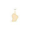 Achetez le bijoux PENDANT GUYANE  - OR 18K chez Dreamgold Paris