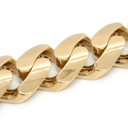 Achetez le bijoux MAILLE CUBAN - 20mm 50cm - OR 18K chez Dreamgold Paris