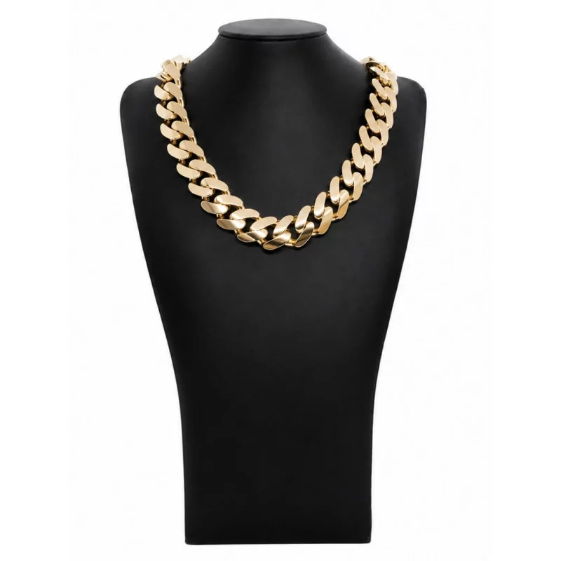 Achetez le bijoux MAILLE CUBAN - 20mm 50cm - OR 18K chez Dreamgold Paris