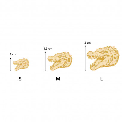 Achetez le bijoux MÉCA CROCO - OR 18K chez Dreamgold Paris