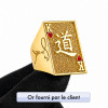 Achetez le bijoux Chevalière King Heart - Or 18K chez Dreamgold Paris
