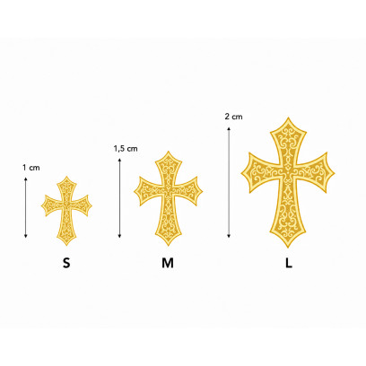 Achetez le bijoux GOTH CROSS - 18K chez Dreamgold Paris