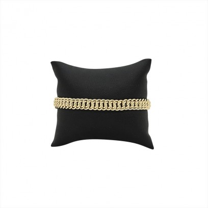 Achetez le bijoux BRACELET MAILLE AMERICAINE LIGHT - 8mm - OR 18K chez Dreamgold Paris