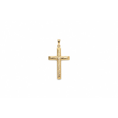 Achetez le bijoux PENDENTIF CROSS - OR 18K chez Dreamgold Paris