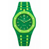 Achetez le bijoux Audemars Piguet & Swatch - Royal Pop GREEN EIGHT Custom bracelet chez Dreamgold Paris