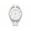 Achetez le bijoux AUDEMARS PIGUET & SWATCH - ROYAL POP HUIT BLANC CUSTOM - MOISSANITE & SILVER chez Dreamgold Paris