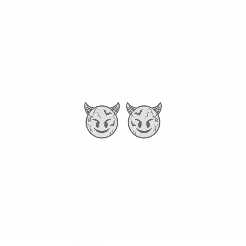 Achetez le bijoux EMOJI DEVIL SMILE- EDITION HALLOWEEN - Argent 925 chez Dreamgold Paris