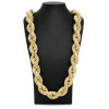 Achetez le bijoux Torsadée Graziella - 23mm 80cm - OR 18K chez Dreamgold Paris