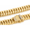 Achetez le bijoux MAILLE AMERICAINE GRAZIELLA - 13mm 45cm - OR 18K chez Dreamgold Paris