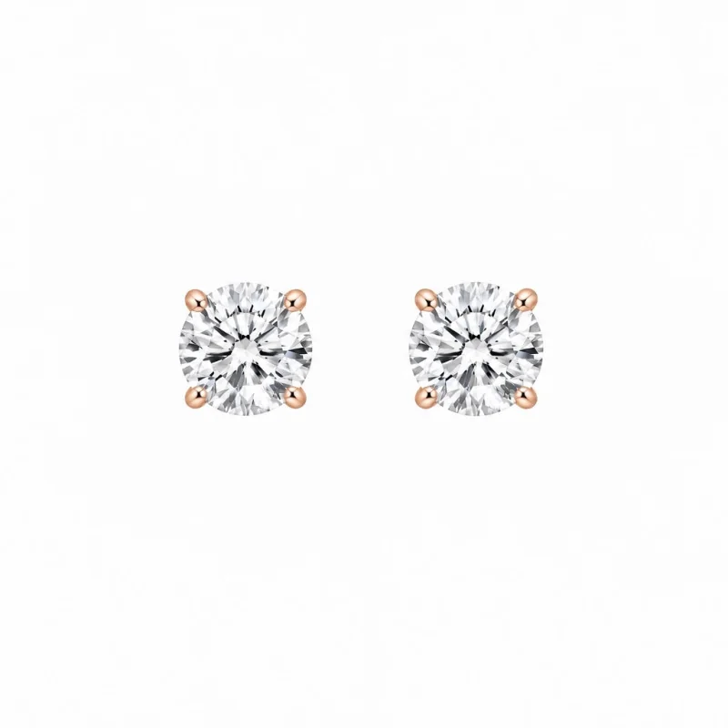 Achetez le bijoux SOLITAIRE STUDS - DIAMONDS - 18K chez Dreamgold Paris