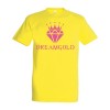Achetez le bijoux T Shirt Jaune et Rose chez Dreamgold Paris