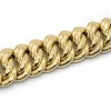 Achetez le bijoux BRACELET MAILLE AMERICAINE - 15mm - OR 18K chez Dreamgold Paris