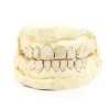Achetez le bijoux Grillz 16 dents + Diamonds - Or 18K chez Dreamgold Paris